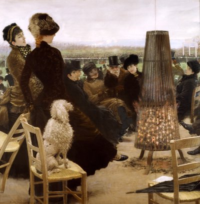 Rennbahn im Bois de Boulogne von Giuseppe de Nittis